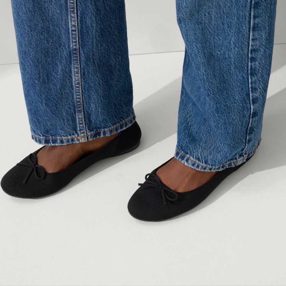 Rothy's Classic Black Flats